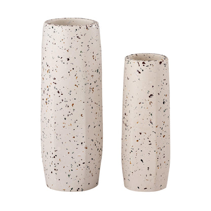 Broohah White Vase - Small Skinny