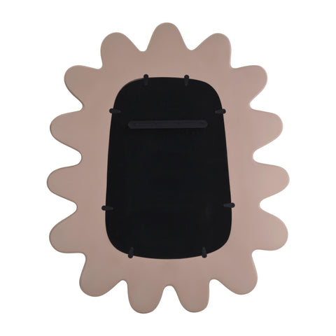 Spindle Mirror in Sand