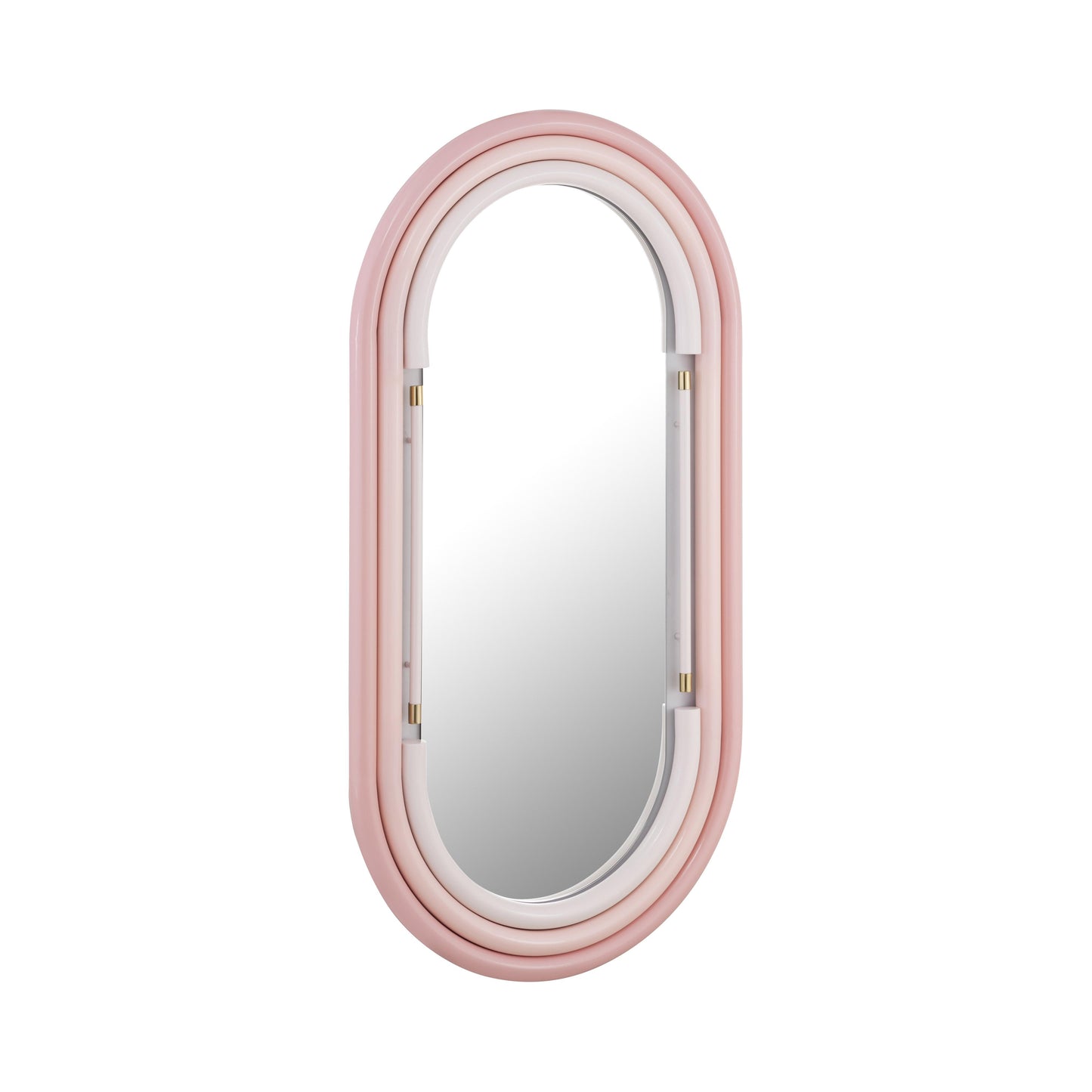 samara wall mirror in pink