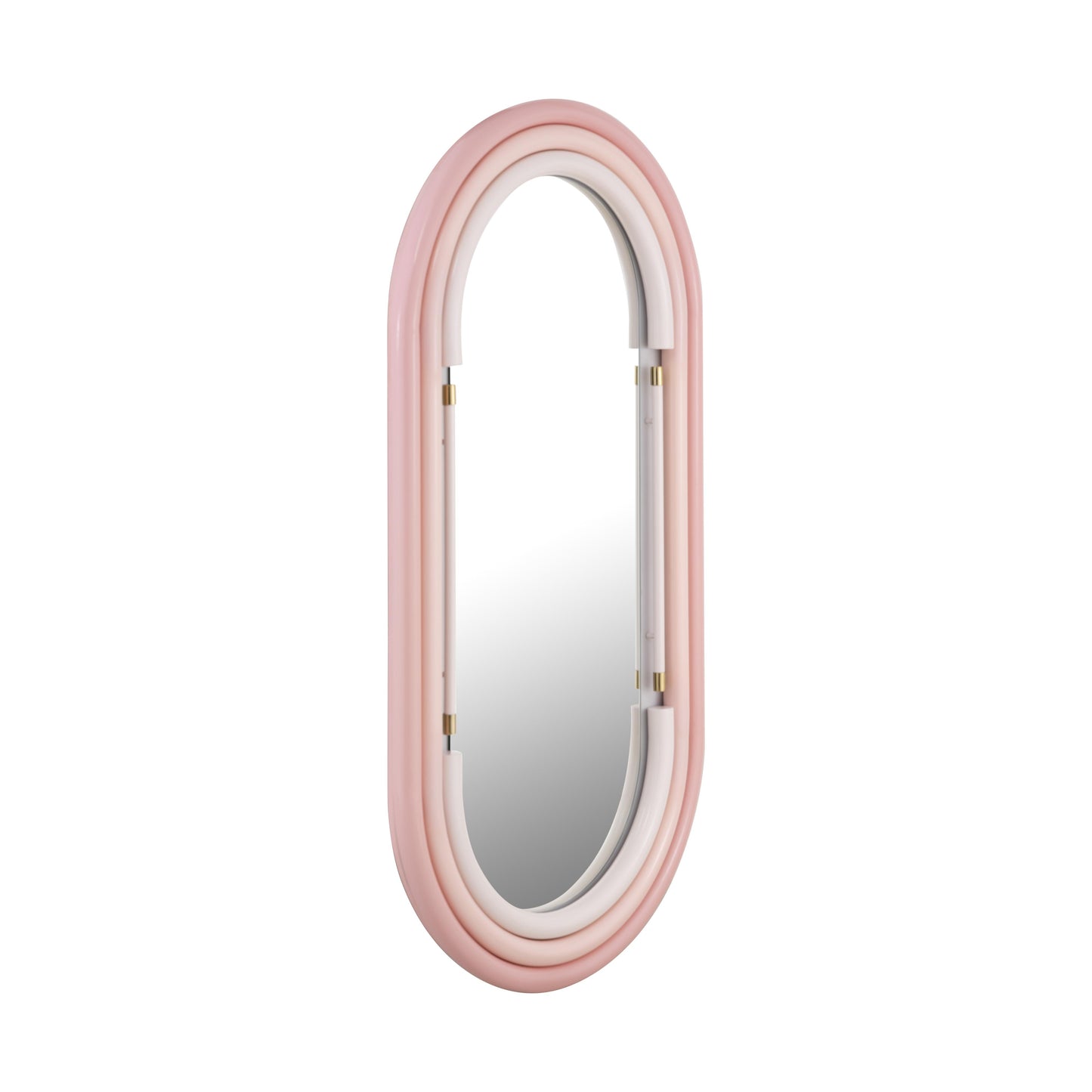 samara wall mirror in pink