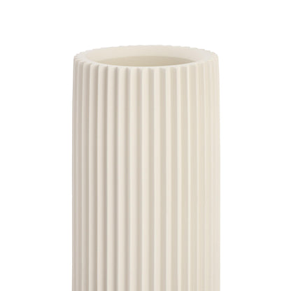 Lips White Concrete Table Vase