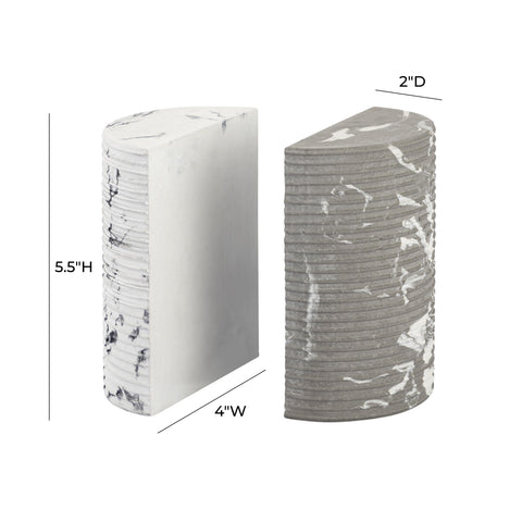 Carmel Concrete Bookends
