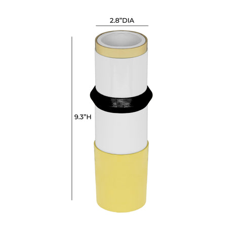 Ananya Mustard Yellow Vase