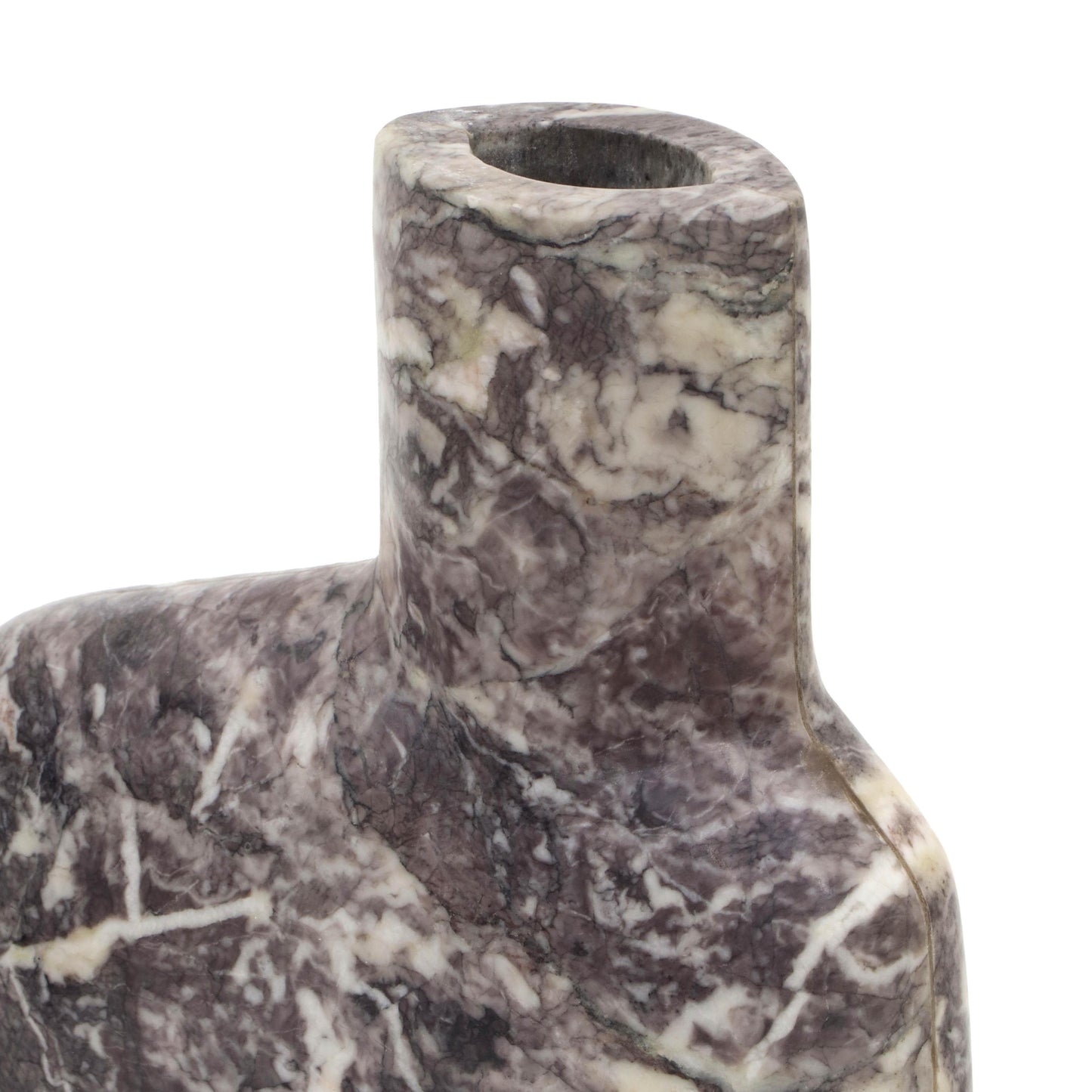 karissa grey marble vase - large