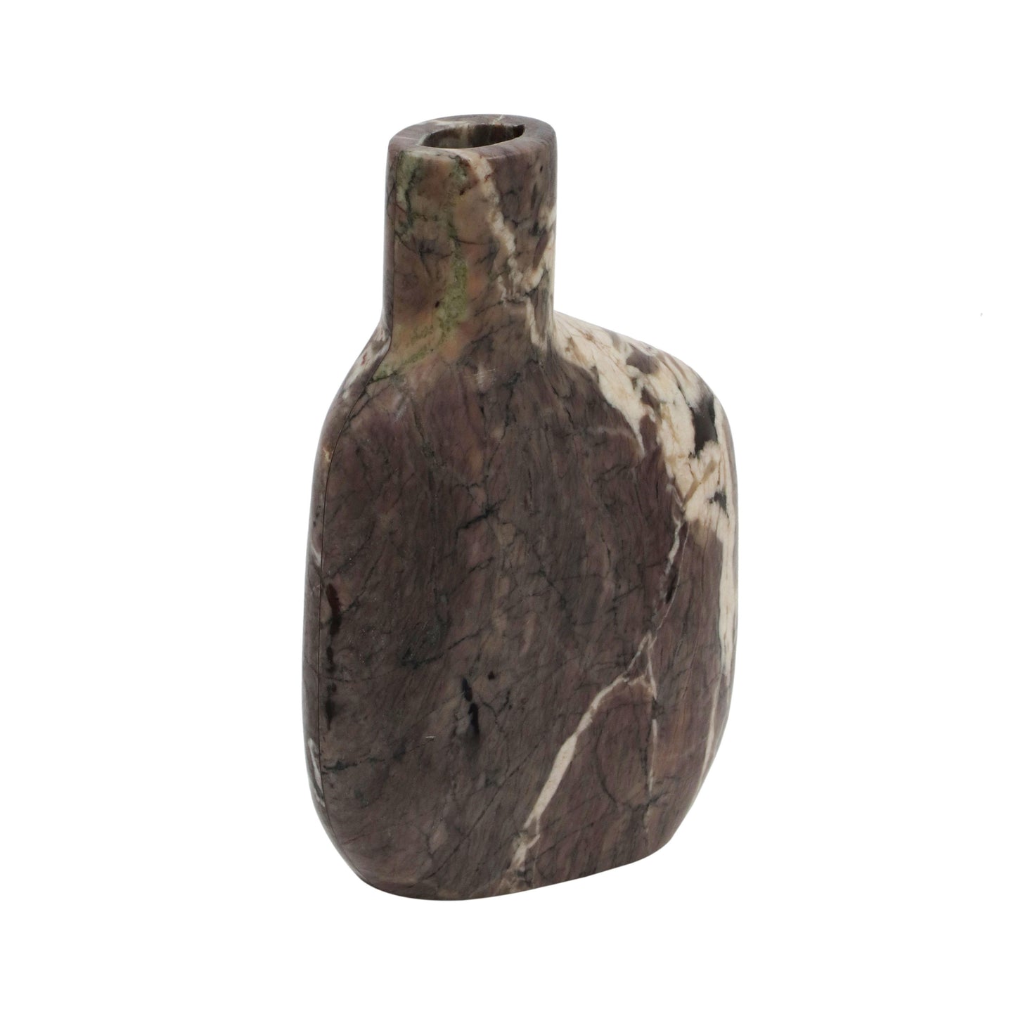 karissa grey marble vase - medium