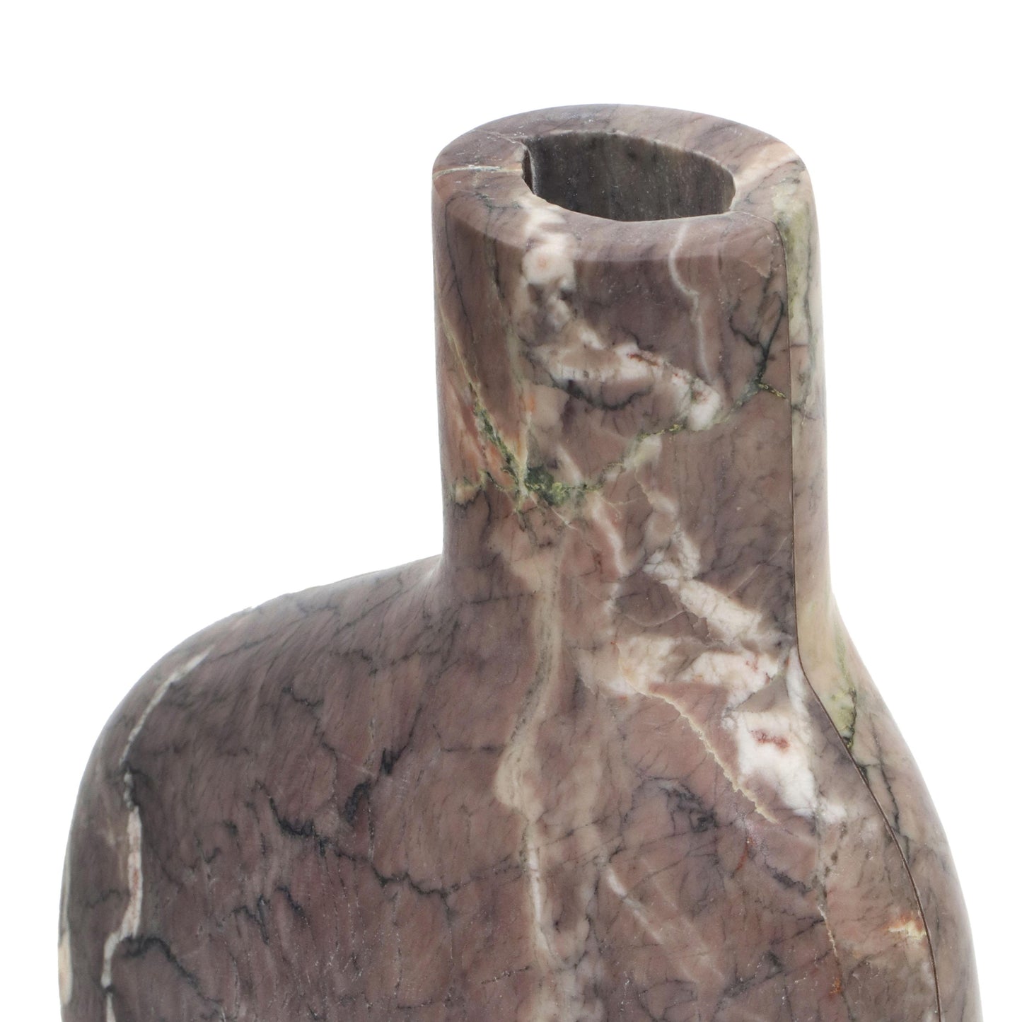 karissa grey marble vase - medium