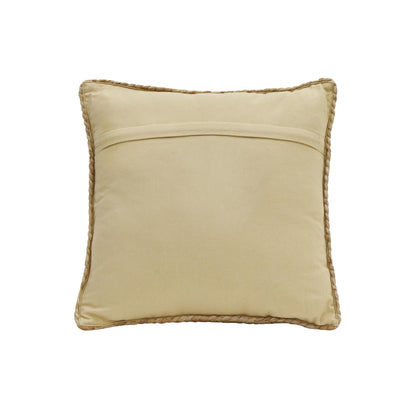 Stella Mind White Square Accent Pillow