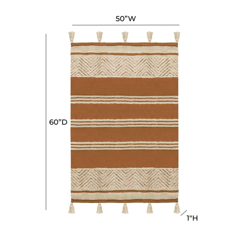 Vivid Taupe Throw