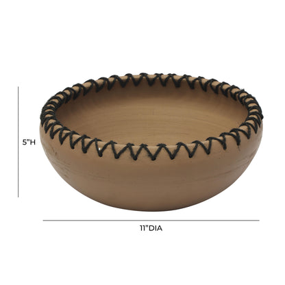 Sophia Natural Terracotta Bowl