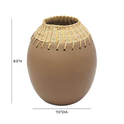 Sophia Natural Terracotta Vase