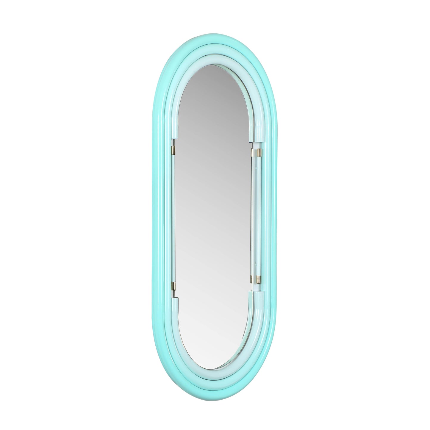 samara large wall mirror in blue