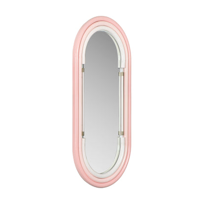 Samara Large Wall Mirror in Pink