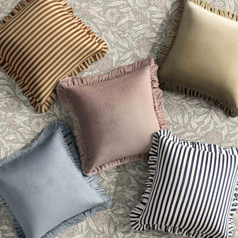 Ines Arden 20.5" Distressed Velvet Square Throw Pillow - image 2