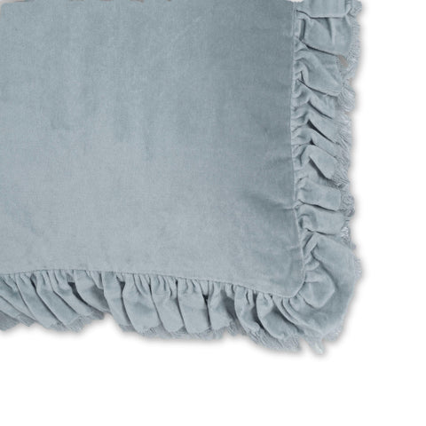 Ines Arden 20.5" Distressed Velvet Square Throw Pillow - image 4