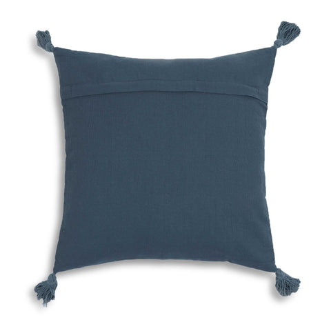 Estelle Capri 20" Printed Cotton Tassel Throw Pillow Cover - image 7