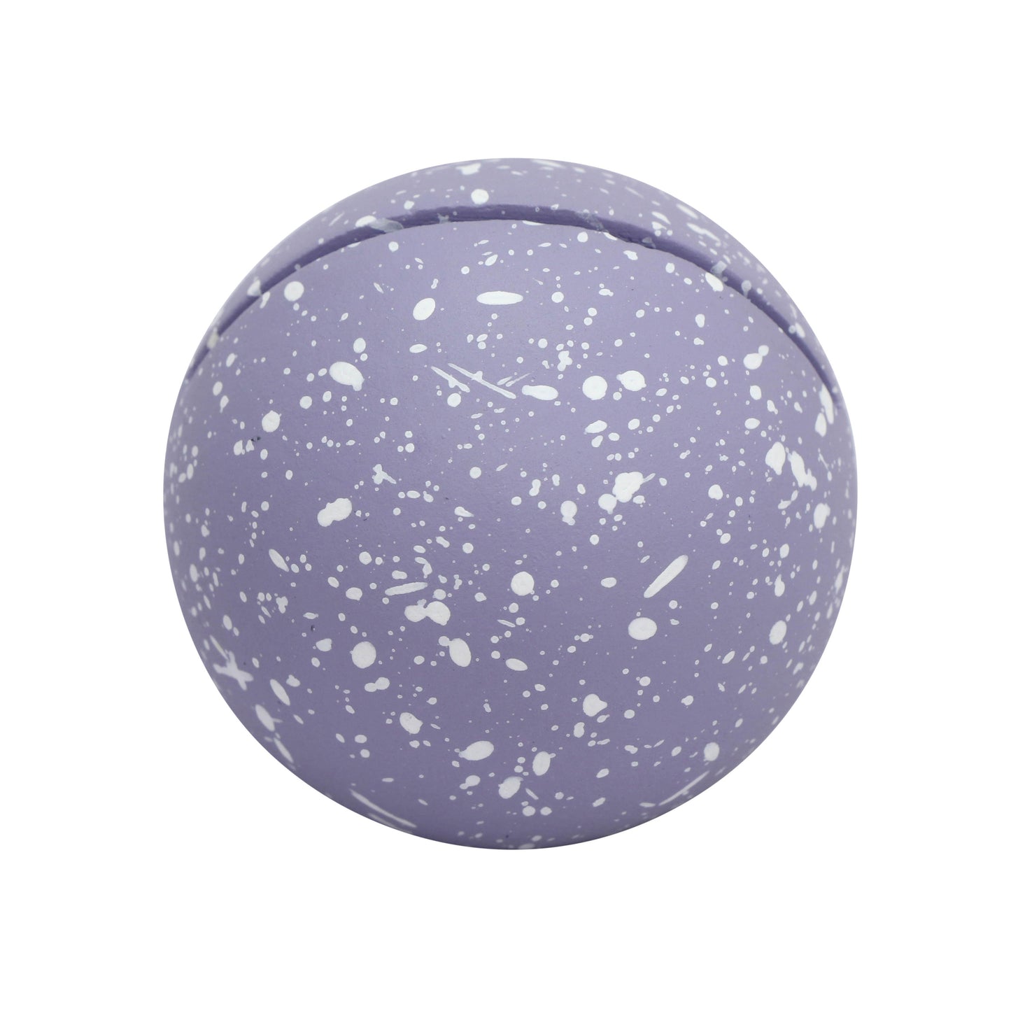 manu speckled purple round card holder - set of 4