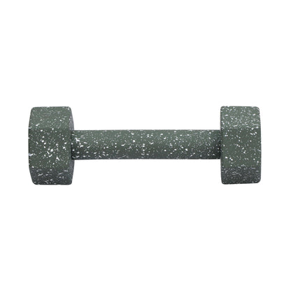 Manu Speckled Army Green Decorative Barbell