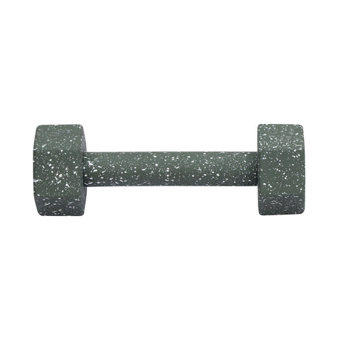 Manu Speckled Army Green Decorative Barbell