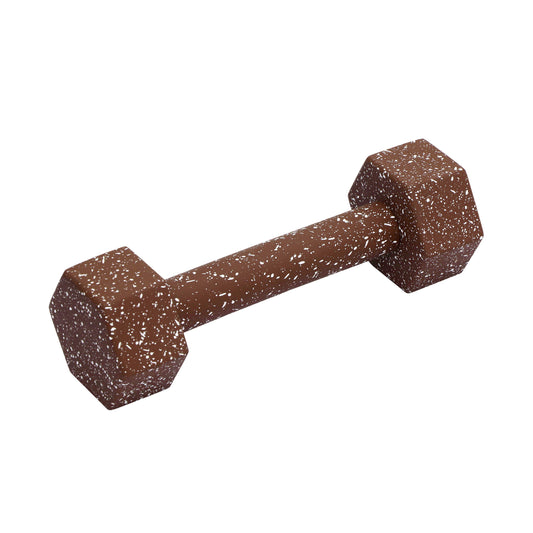 Manu Speckled Brick Red Decorative Barbell