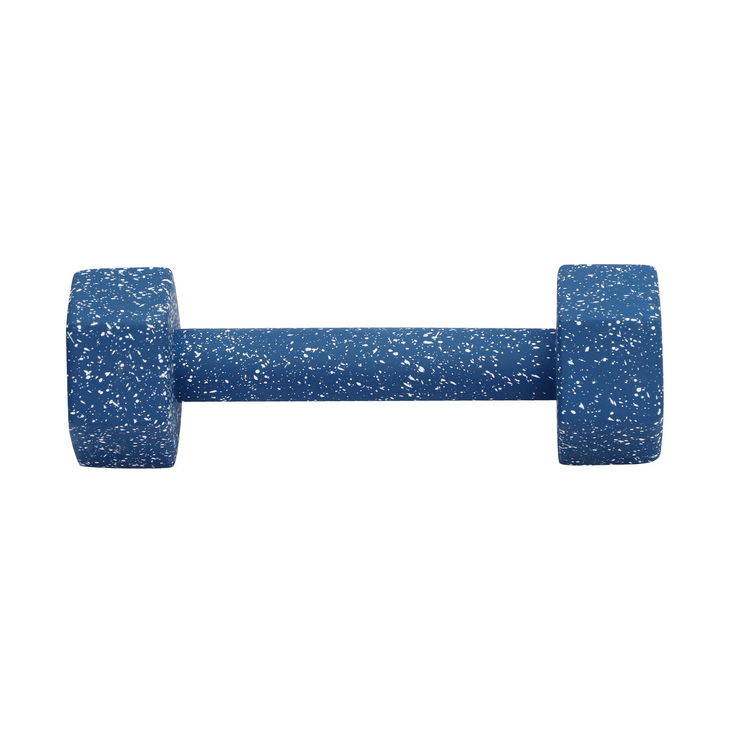 manu speckled navy blue decorative barbell