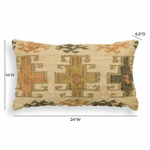 Giselle Sorrento Cotton 24"X14" Rectangular Throw Pillow - image 5