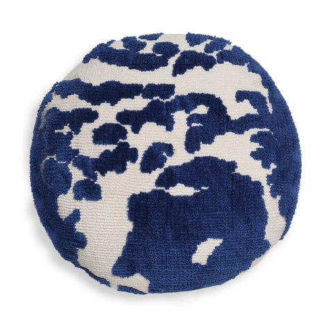 Vivienne Chantilly 20" Tufted Round Throw Pillow - image 1