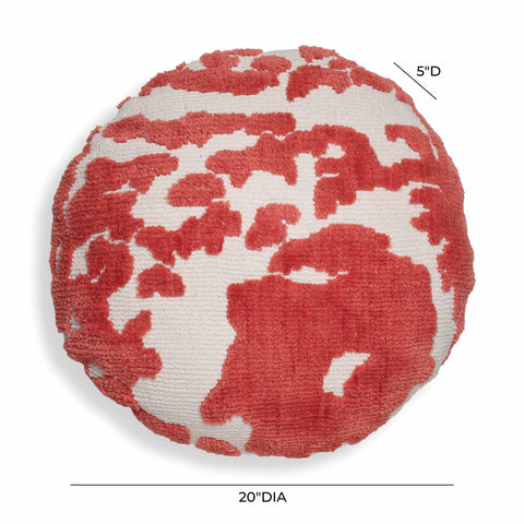 Vivienne Chantilly 20" Tufted Round Throw Pillow - image 4