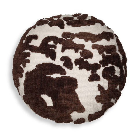 Vivienne Chantilly 20" Tufted Round Throw Pillow - image 1