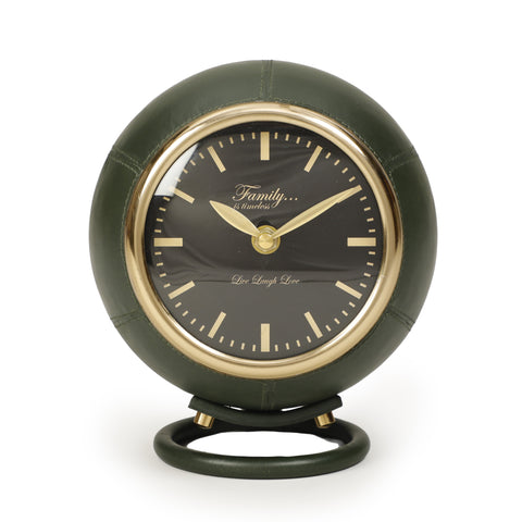 Sabine Devereux Dark Green Contract-Grade Standing Accent Clock - image 3