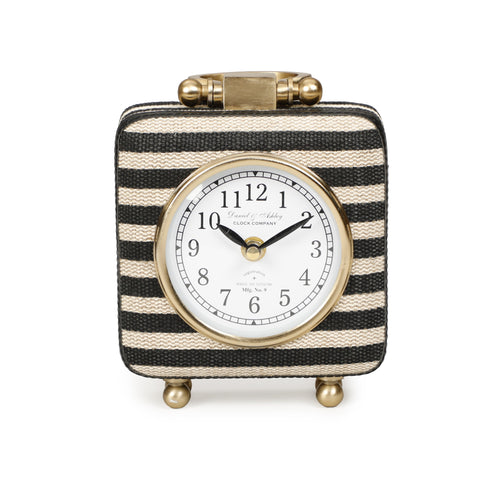 Odette Orleans Black Striped Contract-Grade Standing Accent Clock - image 3