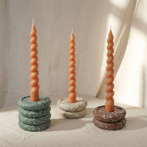 Sabine Garda Stacking Candle Holder - Set of 2 - image 2