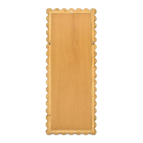 Isabelle Beaumont 29.1"X75" Long Natural Rattan Wall Mirror - image 4