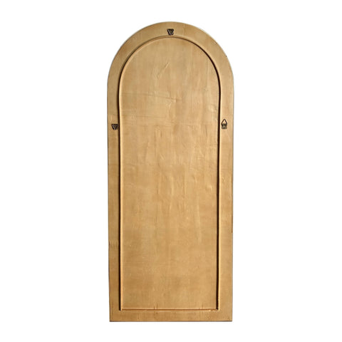 Genevieve Valois 70" Rattan Floor Mirror - image 3