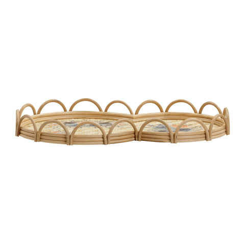 Colette Como Corey Figure Eight Bamboo Tray - image 4