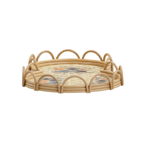 Colette Como Corey Figure Eight Bamboo Tray - image 6