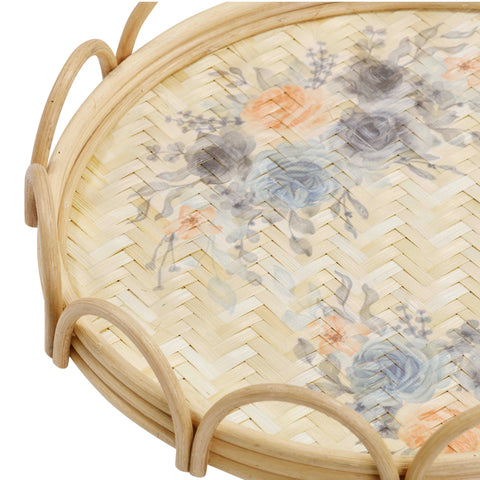 Colette Como Corey Figure Eight Bamboo Tray - image 8