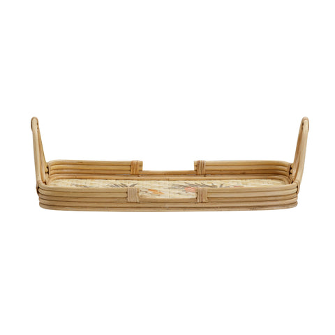 Colette Como Corey Floral Bamboo Tray - image 3