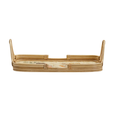 Colette Como Corey Floral Bamboo Tray - image 4