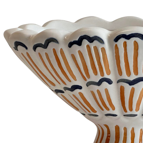 Celeste Chantilly Ceramic Roman Coral Bowl - image 3