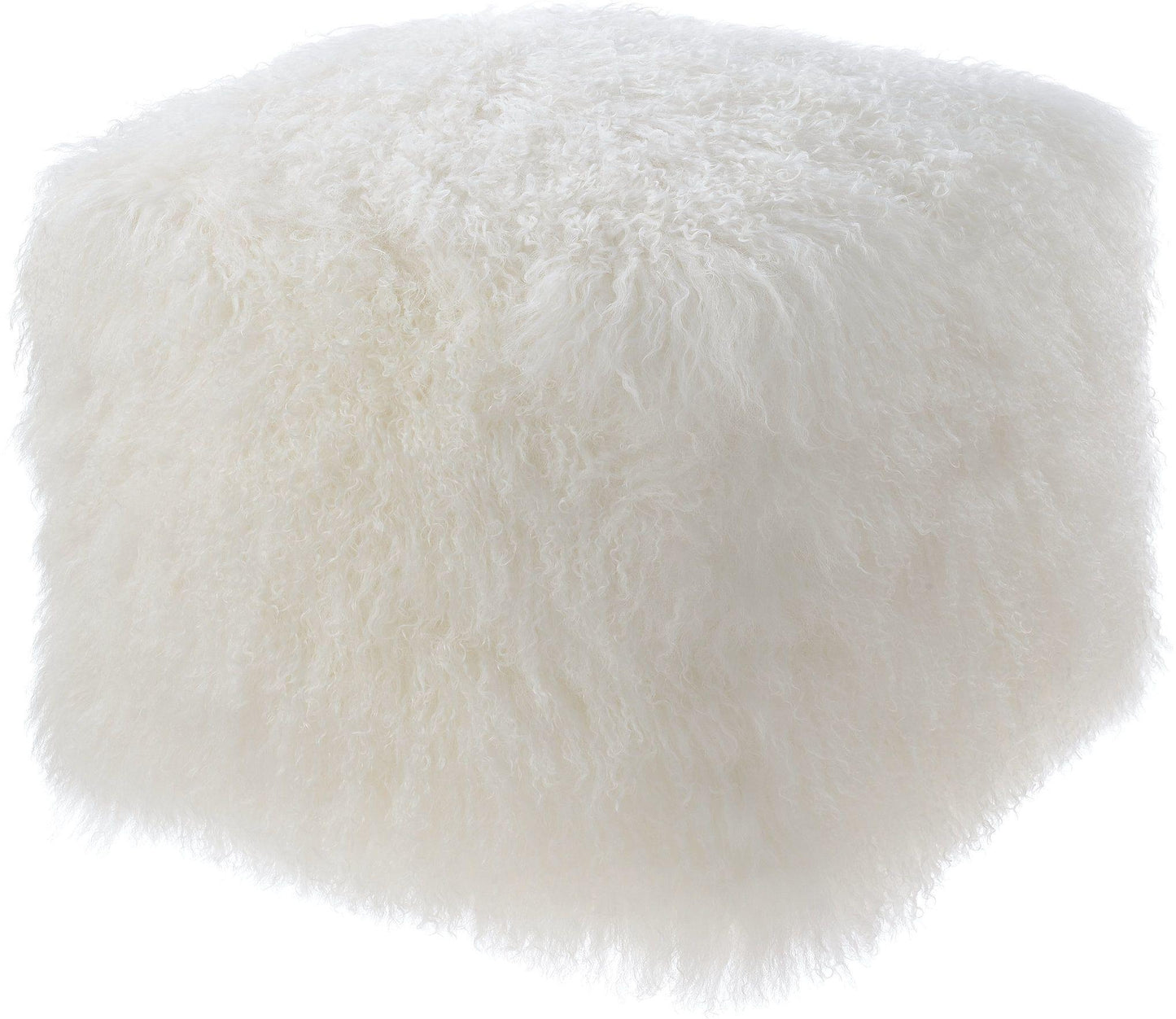 morse sheep white pouf