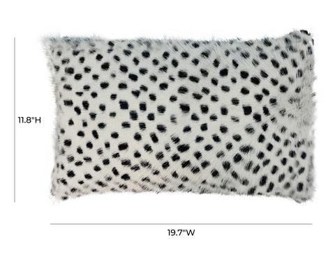 Nessie Goatskin 12x20 Inch Pillow
