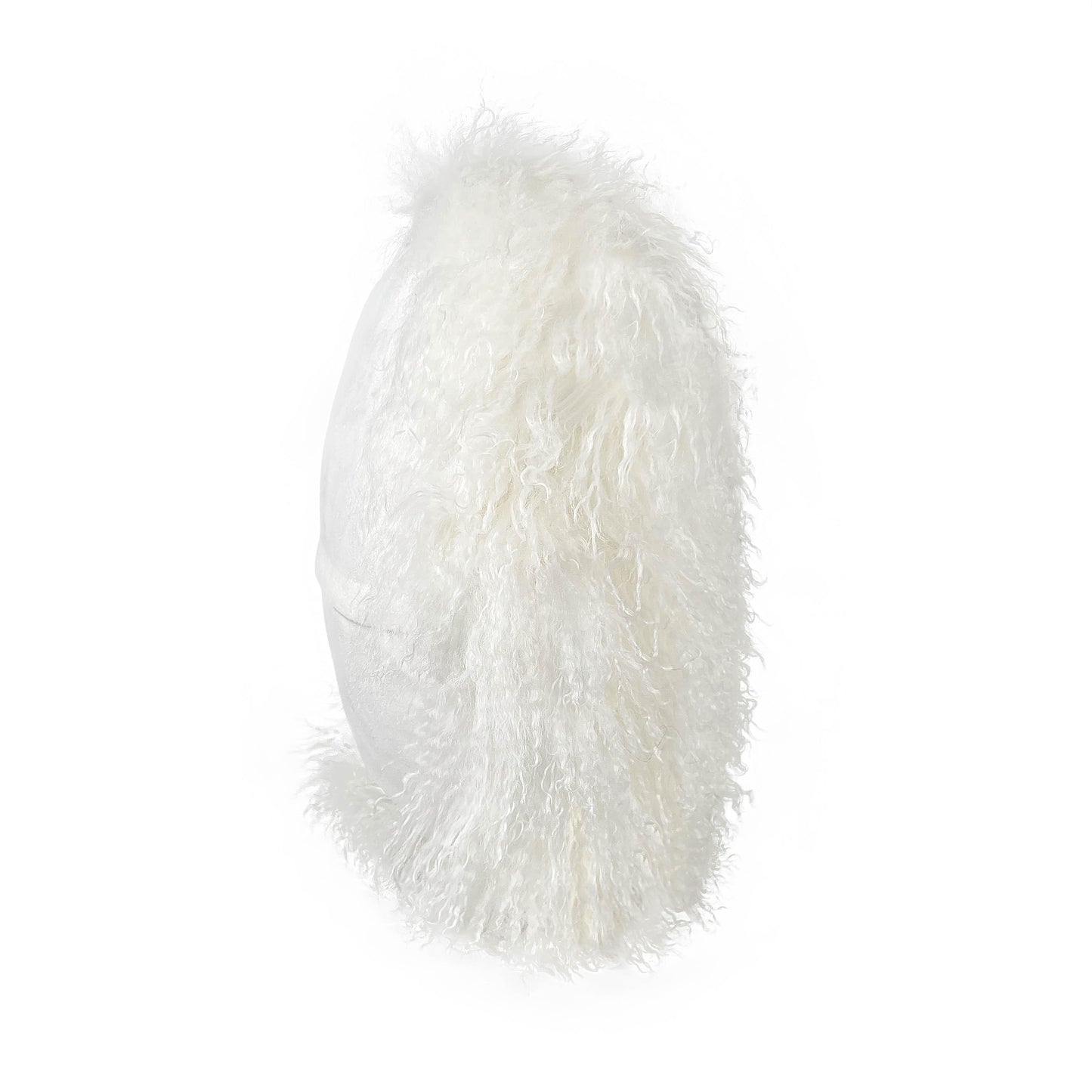 gloria zealand white sheepskin 16 inch round pillow