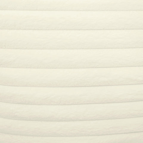 Agnes Cream Vegan Fur Rectangular Accent Pillow