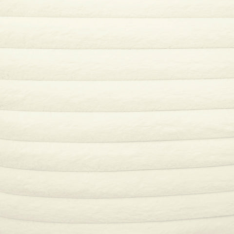Agnes Cream Vegan Fur Square Accent Pillow