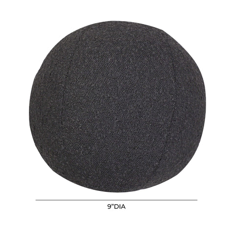 Kylie Black Boucle 9" Pillow