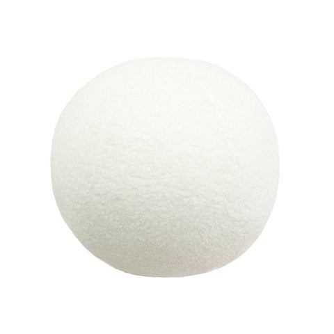 Kylie Cream Vegan Shearling 14" Pillow