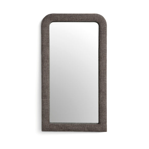 Odette Loire 43"X78" Upholstered Oversized Floor Mirror - image 1