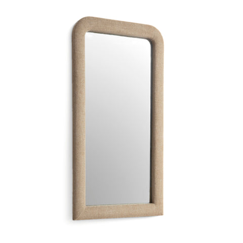 Odette Loire 43"X78" Upholstered Oversized Floor Mirror - image 3