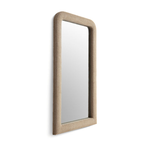 Odette Loire 43"X78" Upholstered Oversized Floor Mirror - image 4