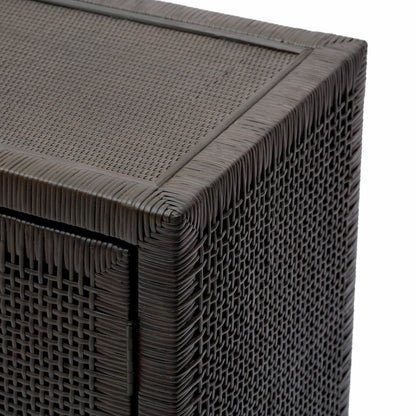 Collins Charcoal Woven Rattan Buffet